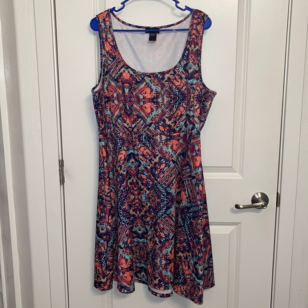 Torrid size 2 colorful dress